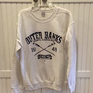 Outer banks, NC sweatshirt. Color is off white/cream.